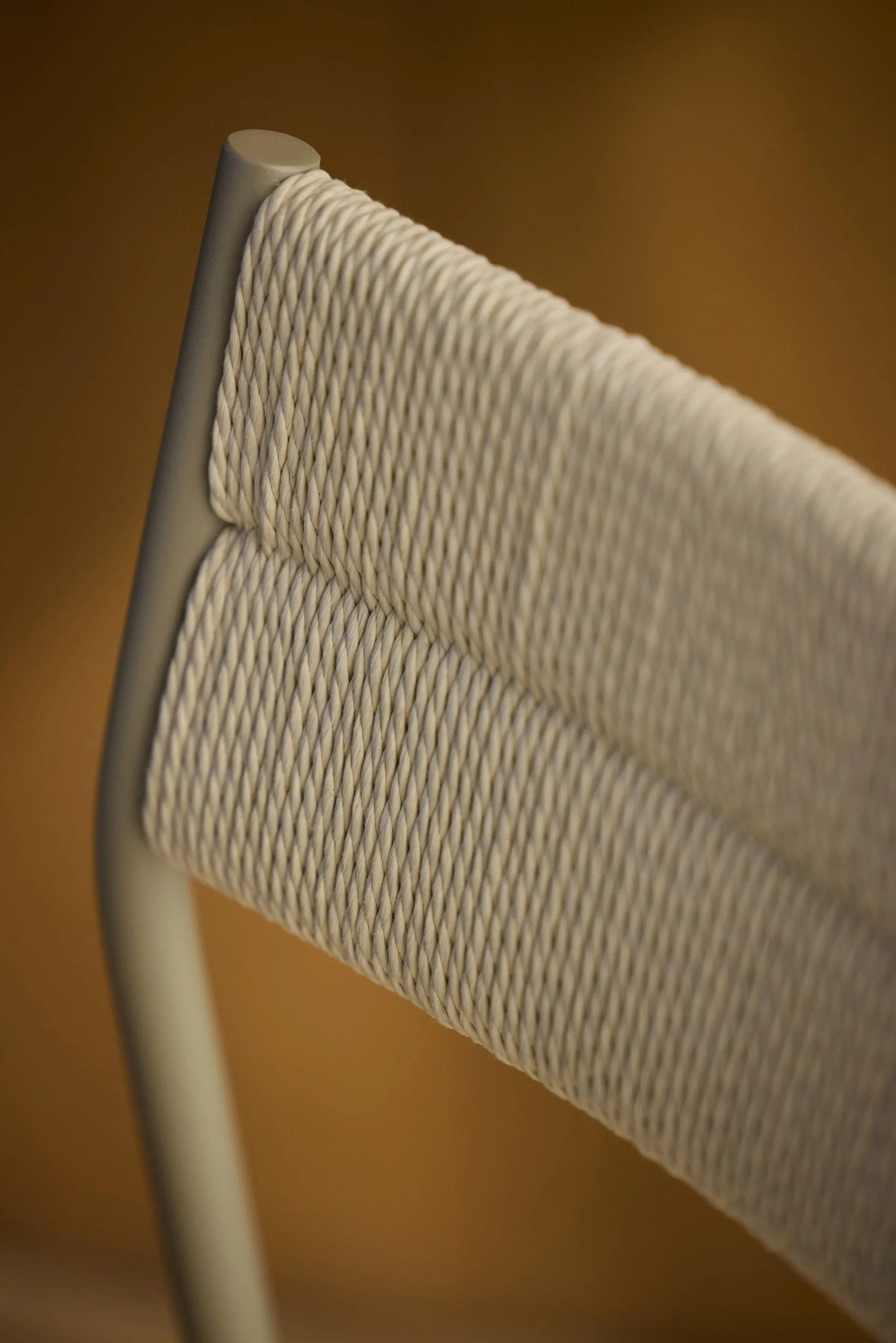 Vev käsinojatuoli, Harmaa beige natural rope Northern