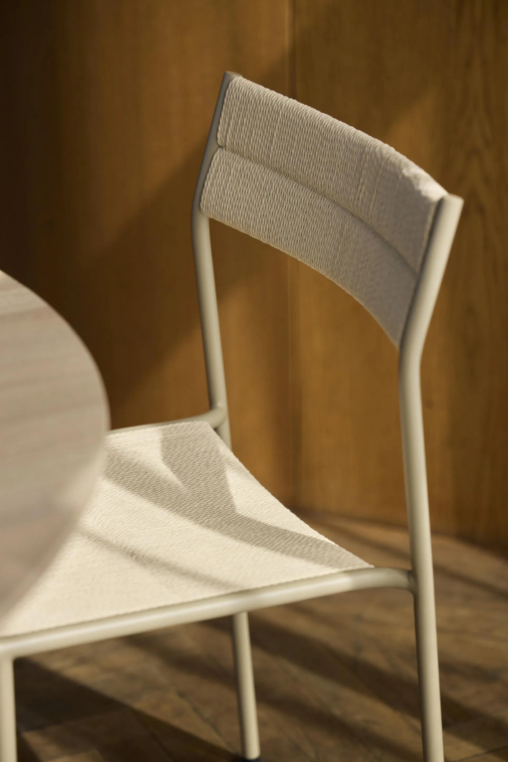 Vev-tuoli, Harmaa beige natural rope Northern