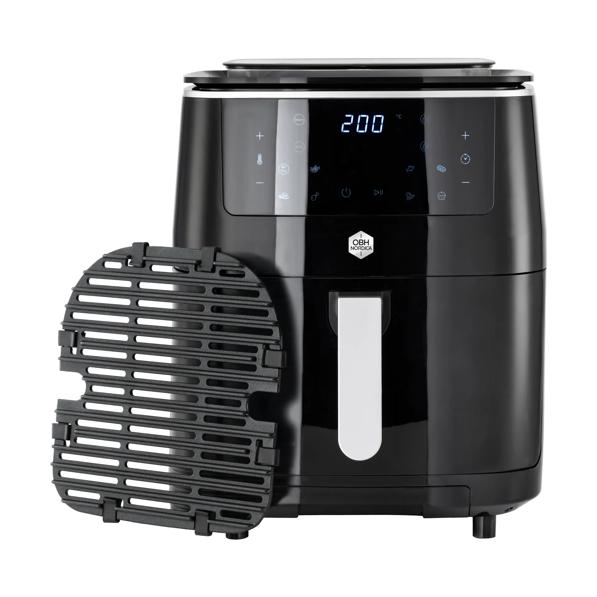 Easy Fry & Grill 3-in-1 steam + air fryer, Musta OBH Nordica
