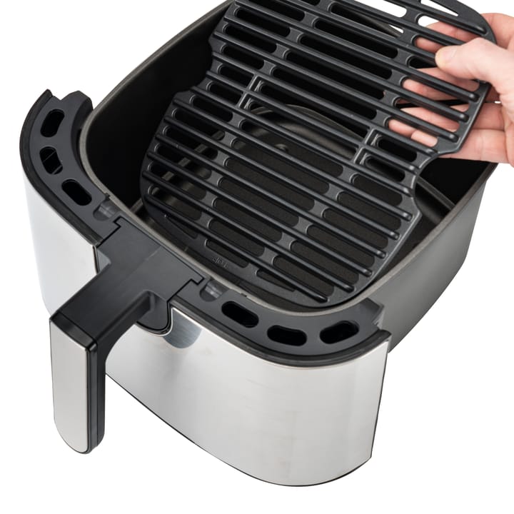 Easy Fry & Grill XXL 2-in-1 airfryer, Ruostumaton teräs OBH Nordica