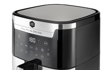 Easy Fry & Grill XXL 2-in-1 airfryer - Ruostumaton teräs - OBH Nordica