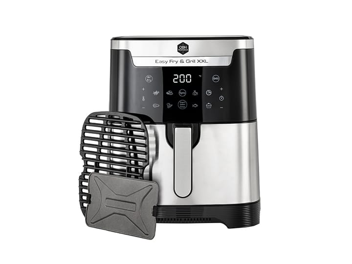 Easy Fry & grill XXL airfryer 2-in-1, Ruostumaton teräs OBH Nordica