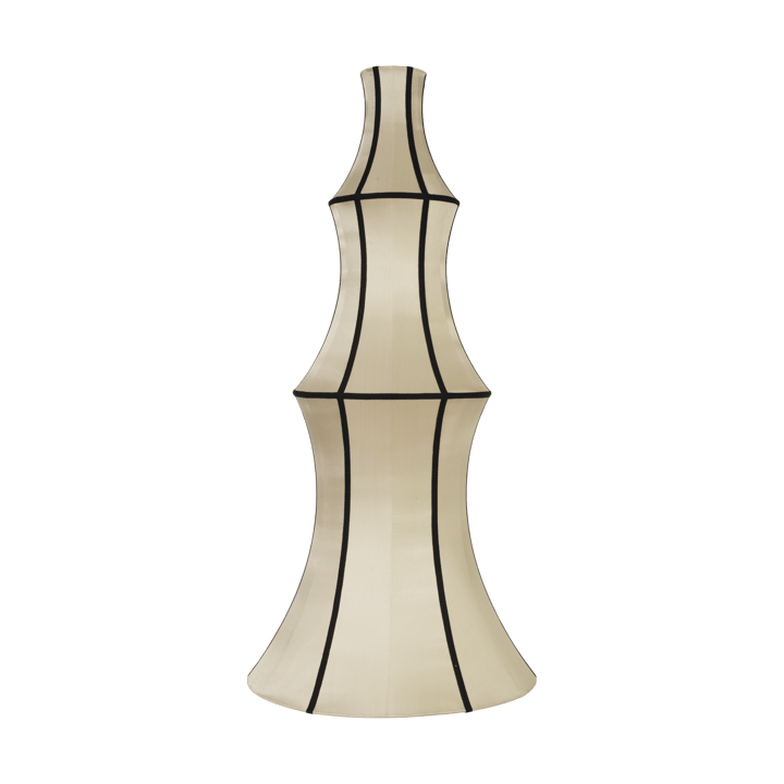 Indochina Classic Long lampunvarjostin, Kit-black Oi Soi Oi