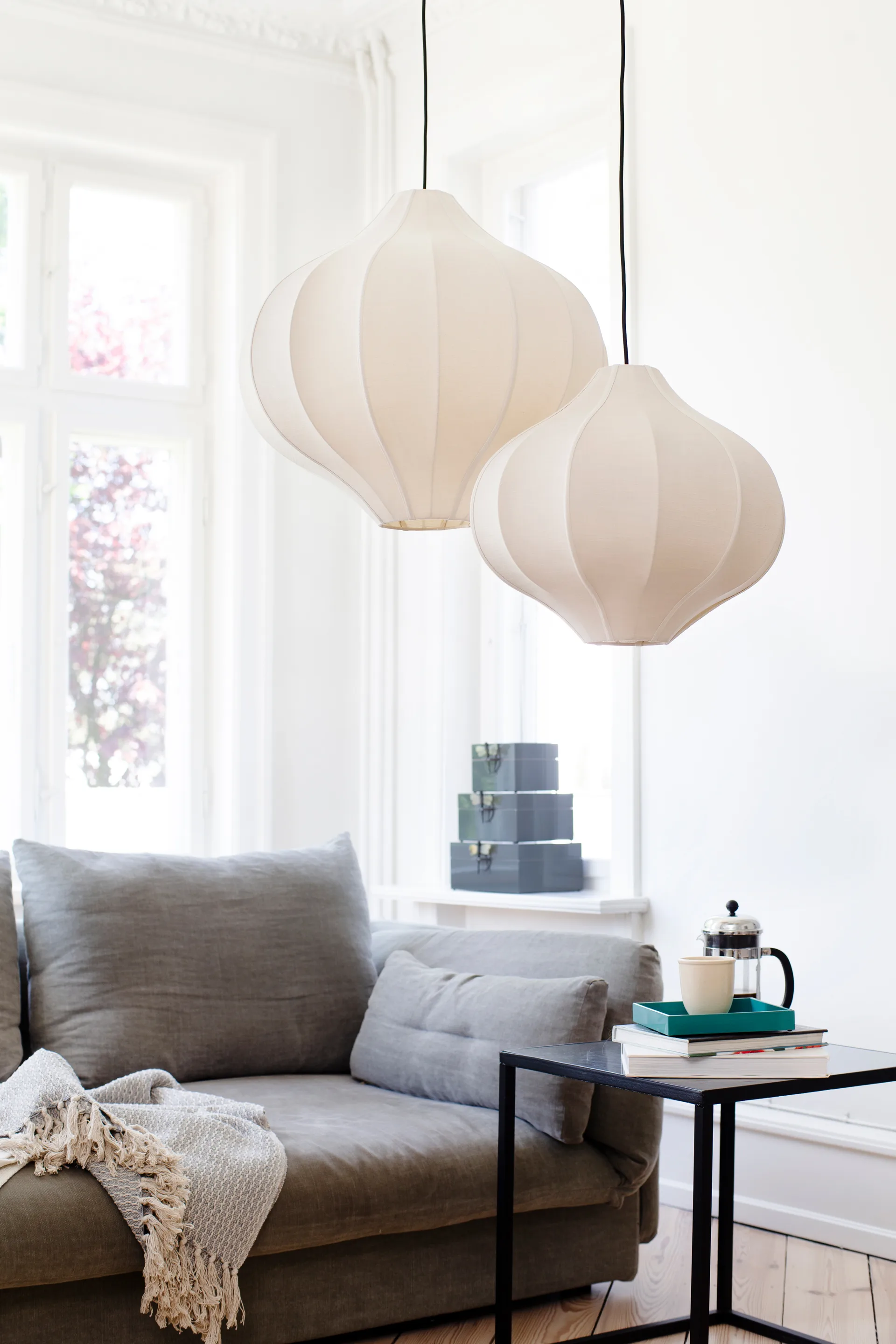 Indochina Classic Onion L lampunvarjostin, Hiekka-hiekka Oi Soi Oi