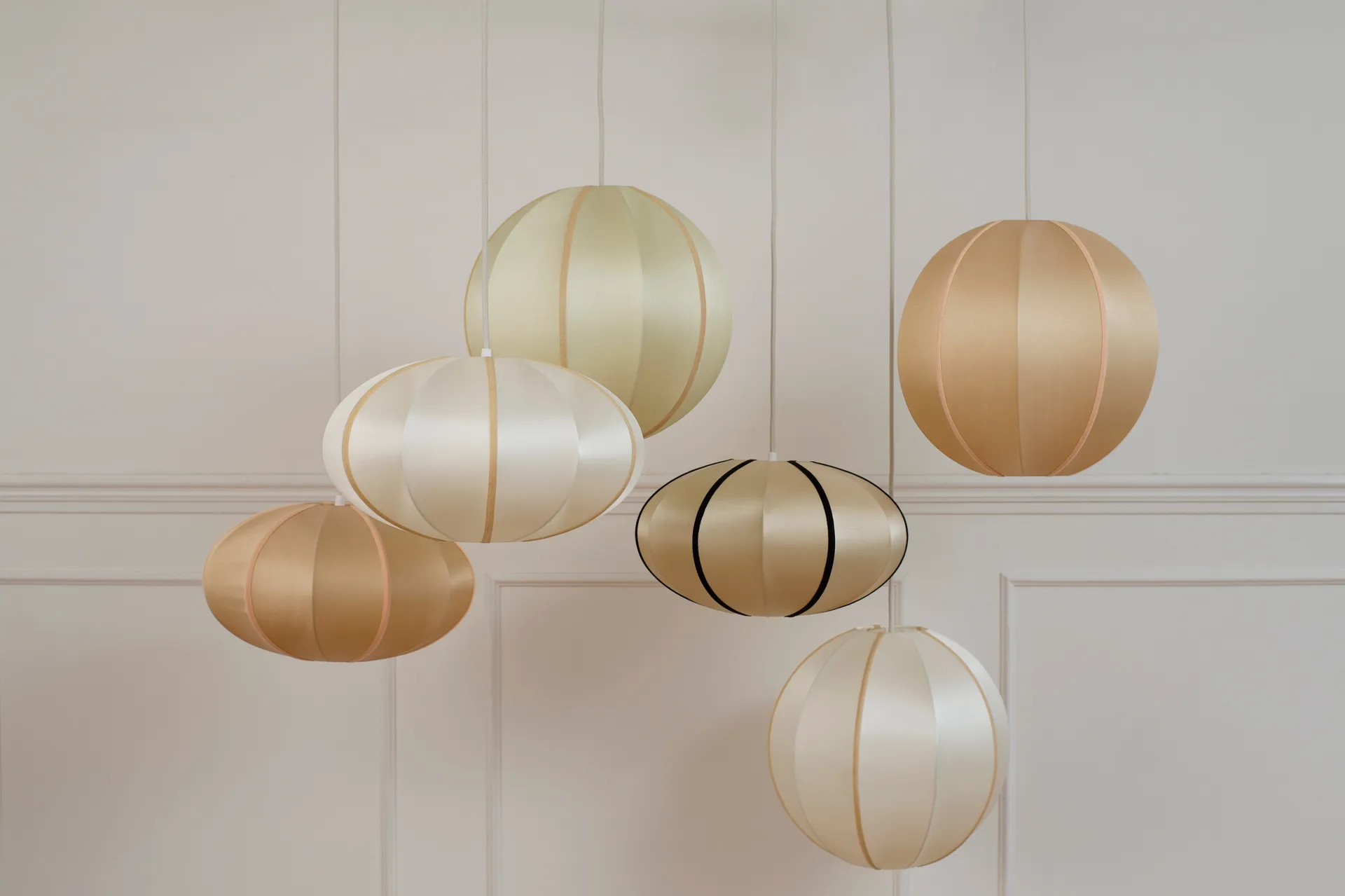 Indokina Pumpkin S lampunvarjostin, Offwhite-Latte Oi Soi Oi
