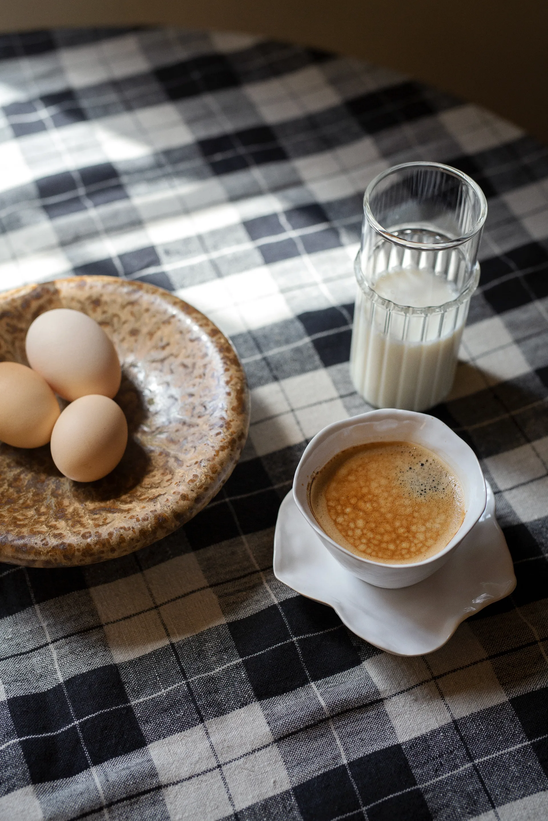 Clair kuppi ja alunen, Valkoinen Olsson & Jensen