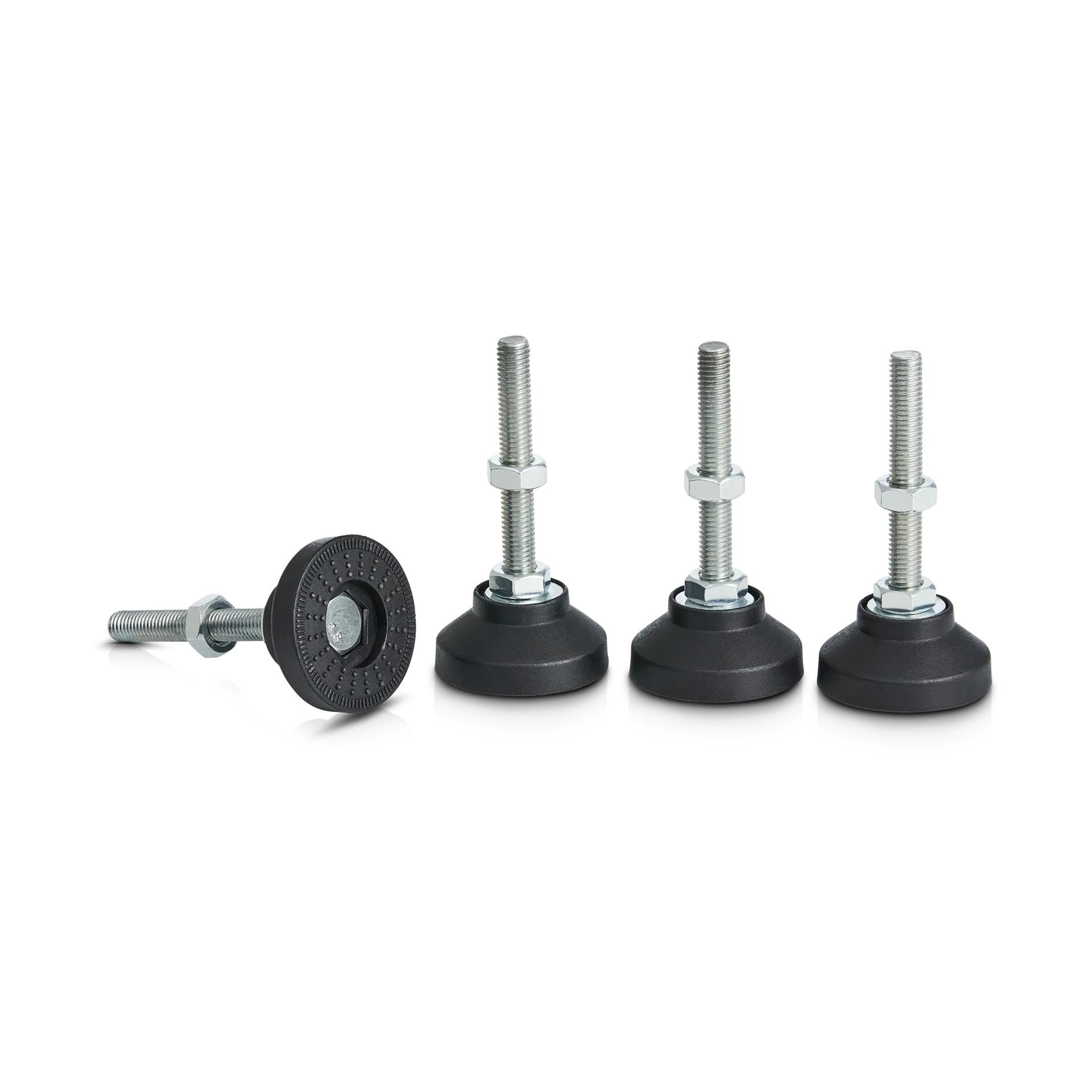 Ooni foot kit modulikansille 4-pack, Black Ooni