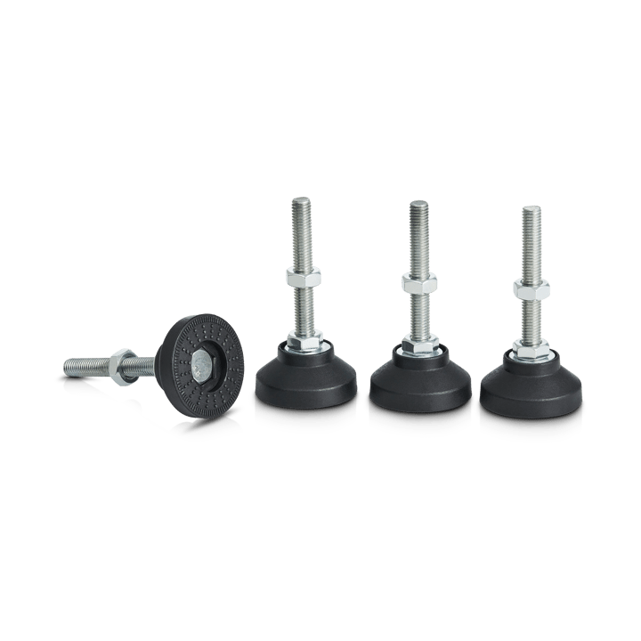 Ooni foot kit modulikansille 4-pack - Black - Ooni
