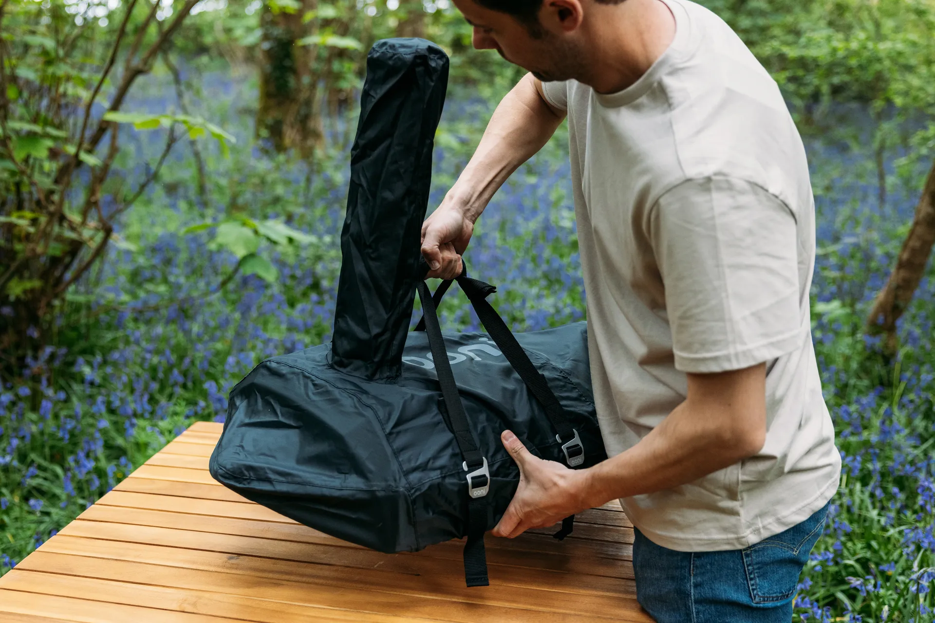 Ooni Karu suoja & kantolaukku, Black-ruostumaton teräs Ooni