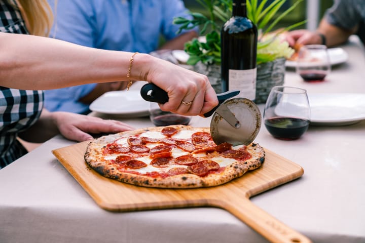 Ooni pizzaleikkuri pyörä., Stainless steel Ooni