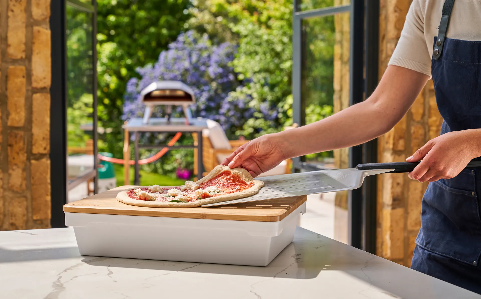 Ooni valmistelukansi taikinalaatikkoon, Bamboo Ooni