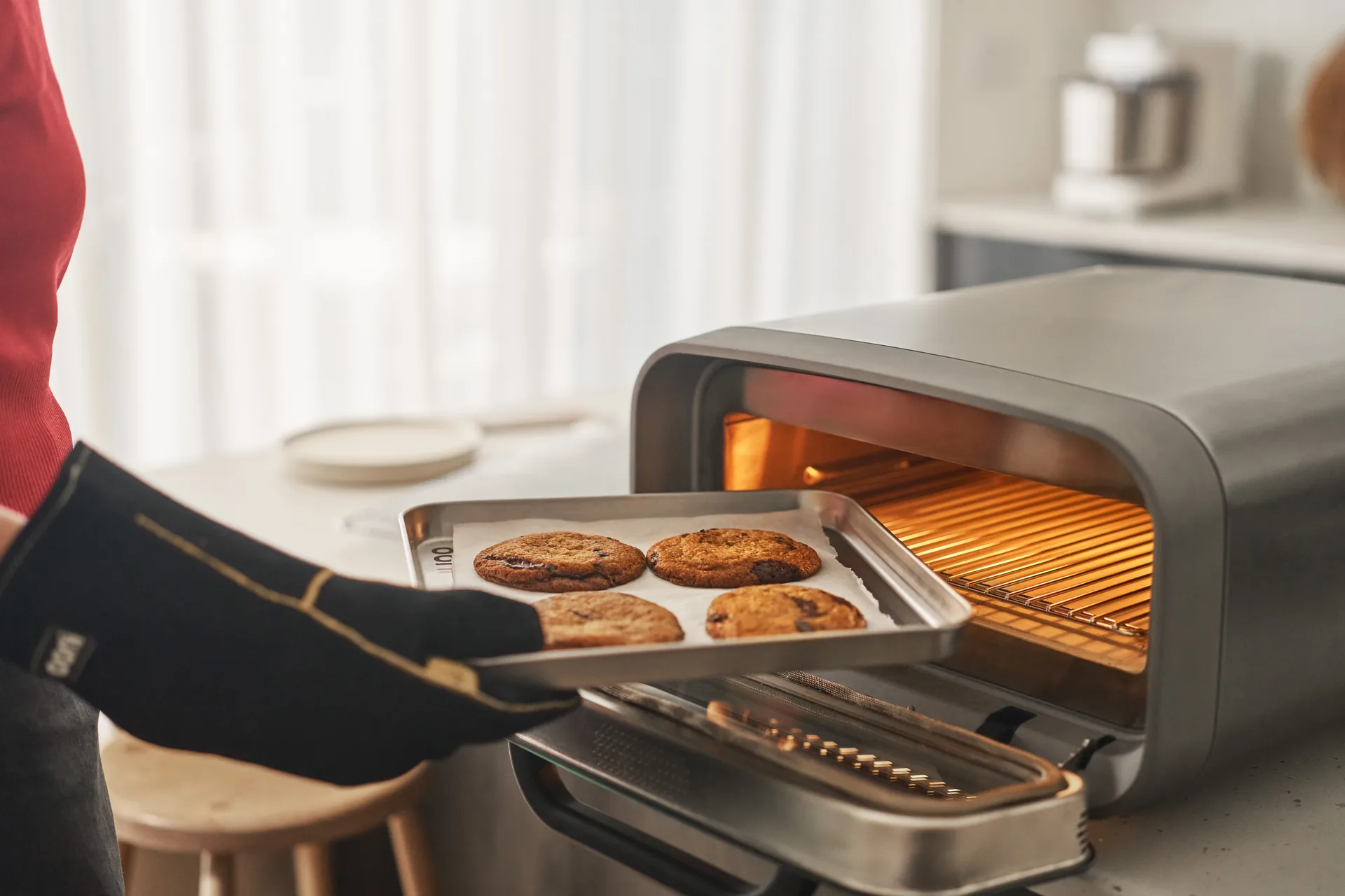 Ooni Volt 2 sähköpizzauuni, Hiilenharmaa Ooni