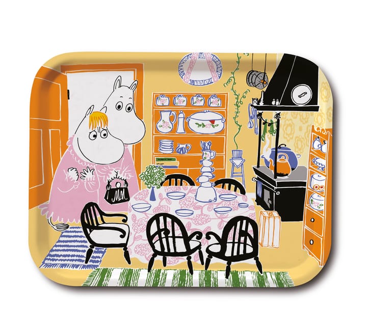 Moomin Kitchen tarjotin - Keltainen - Opto Design