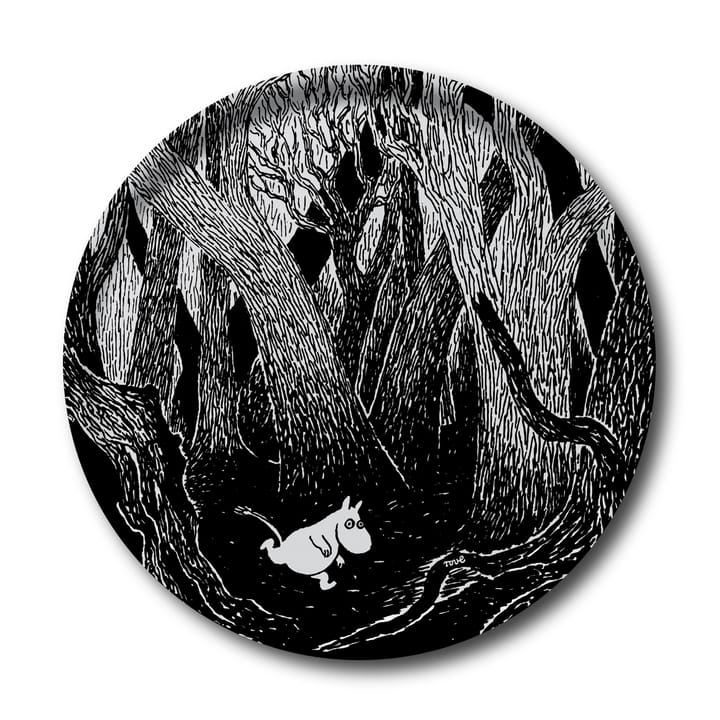 Running Moomin muumitarjotin pyöreä, 38 cm Opto Design