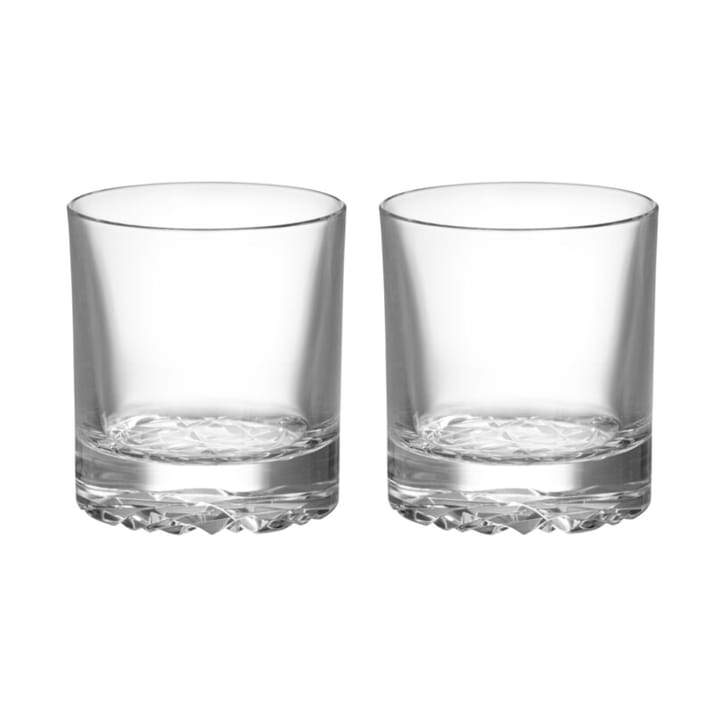 Carat double old fashioned lasi 28 cl 2 kpl, Kirkas Orrefors