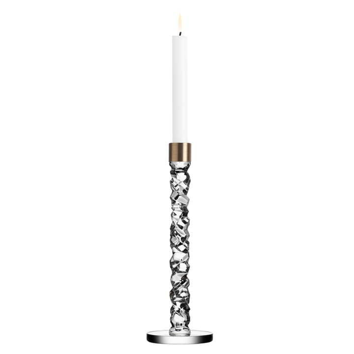 Carat kynttilänjalka, messinkiä, korkeus 29,7 cm Orrefors