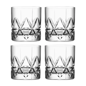 Peak old fashioned lasit 4-pakkaus - 25 cl - Orrefors