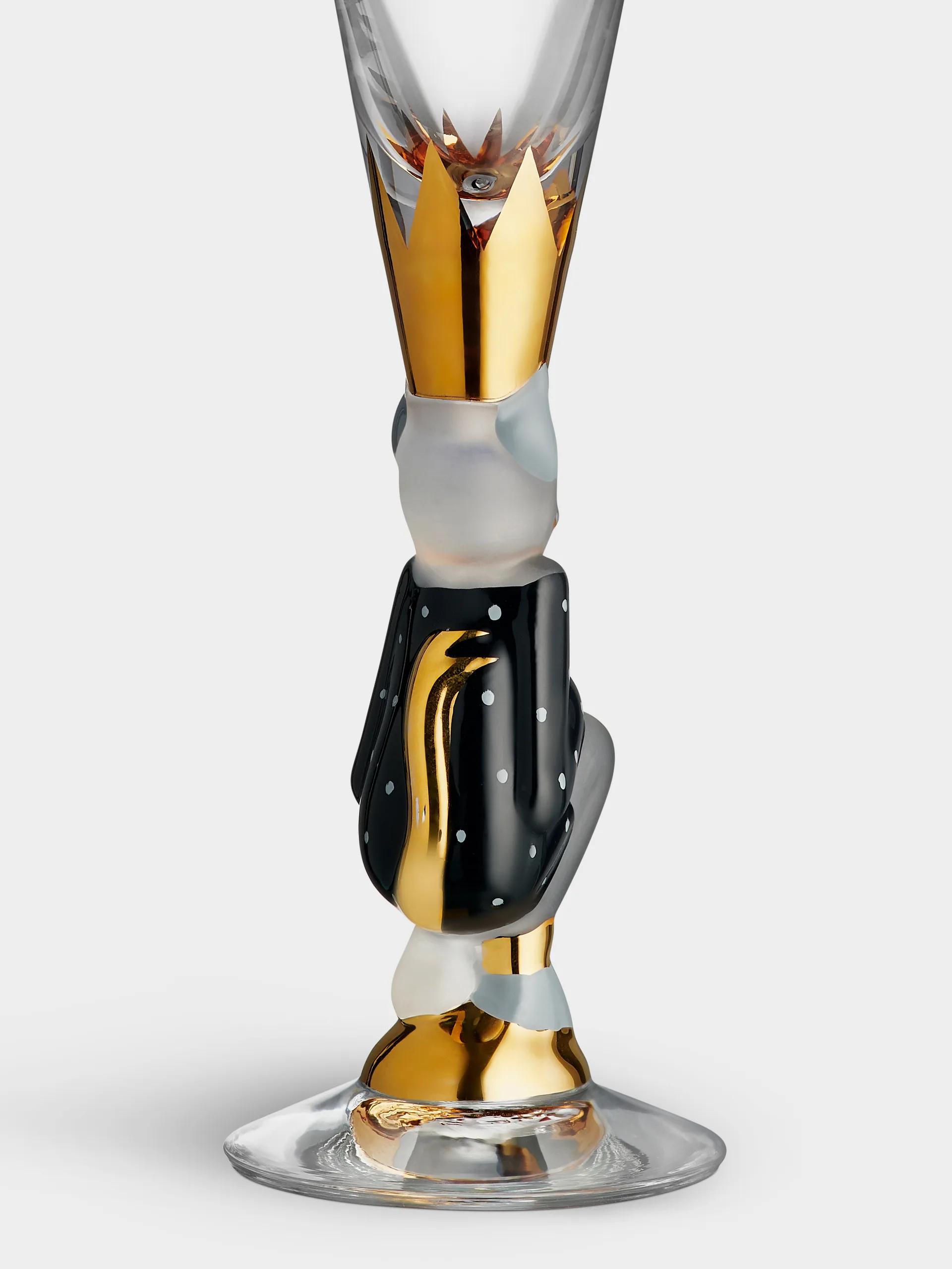 The Sparkling Devil samppanjalasi 19 cl, Tummanharmaa Orrefors