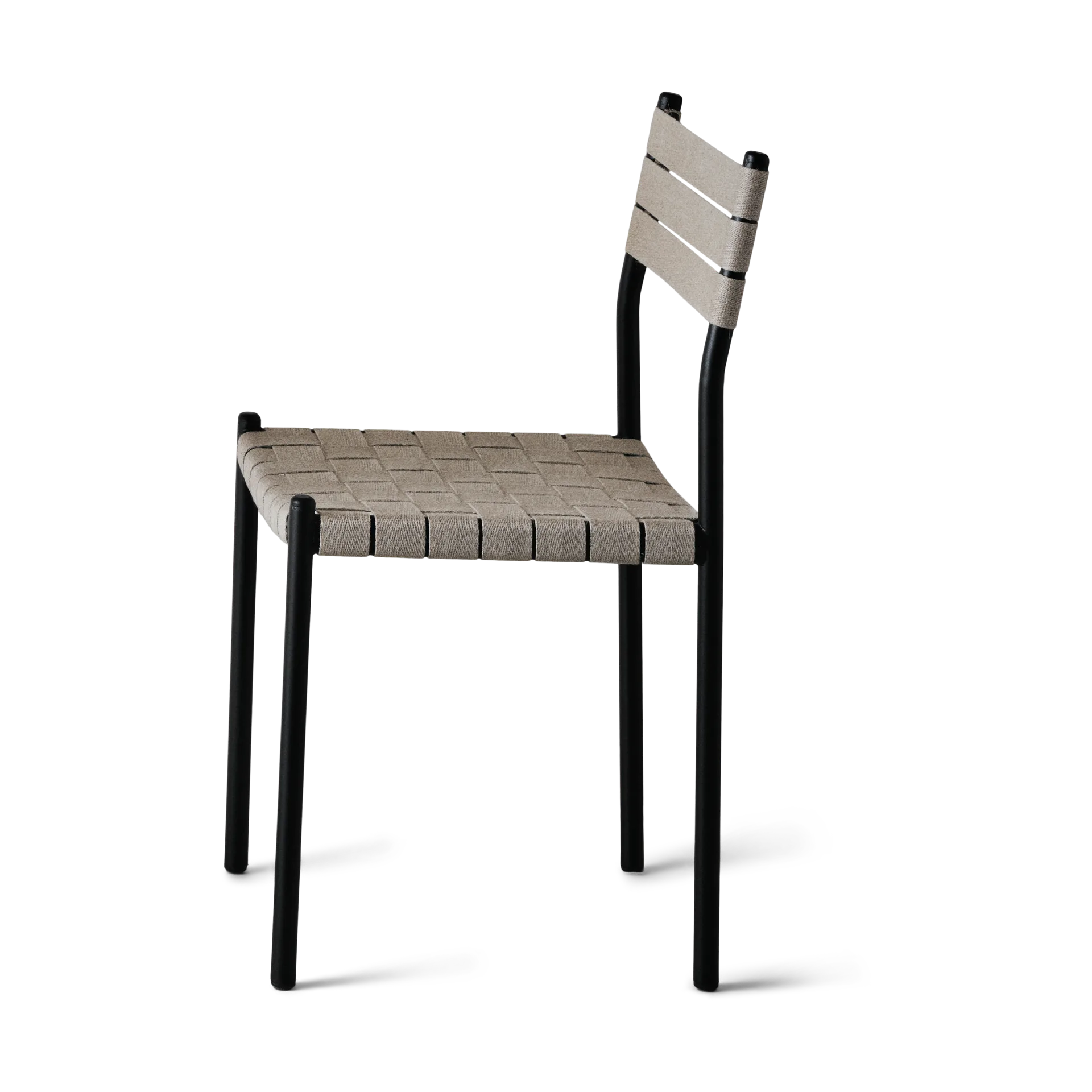 Nettan Chair black frame tuoli, Luonnonkuitu OX Denmarq