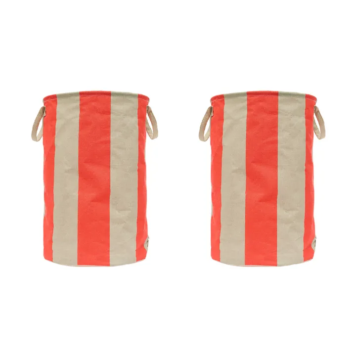 Kara säilytyskori large Ø38x54 cm - Cherry Red - OYOY