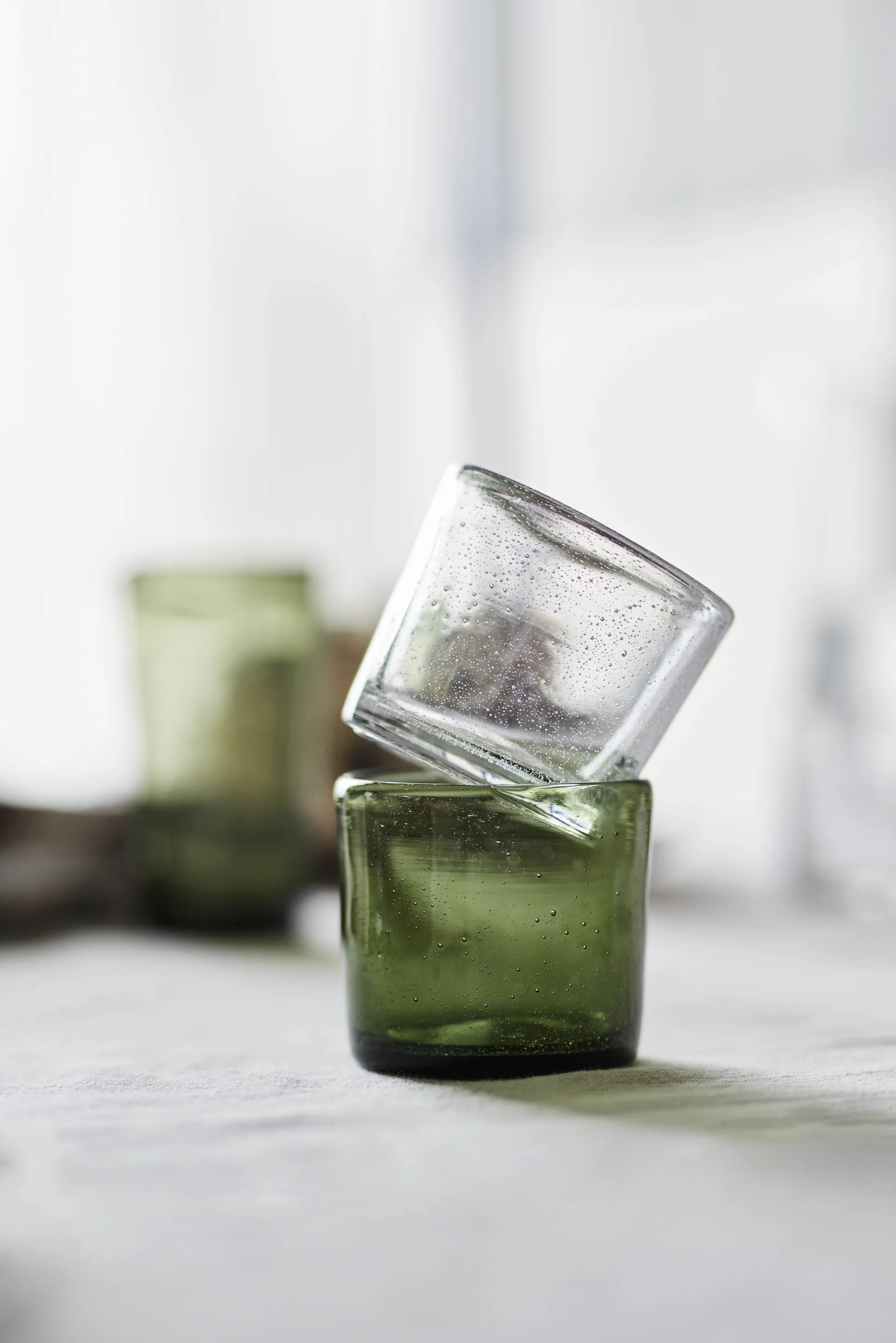 Kuki juomalasit 4-pack, Kirkas OYOY