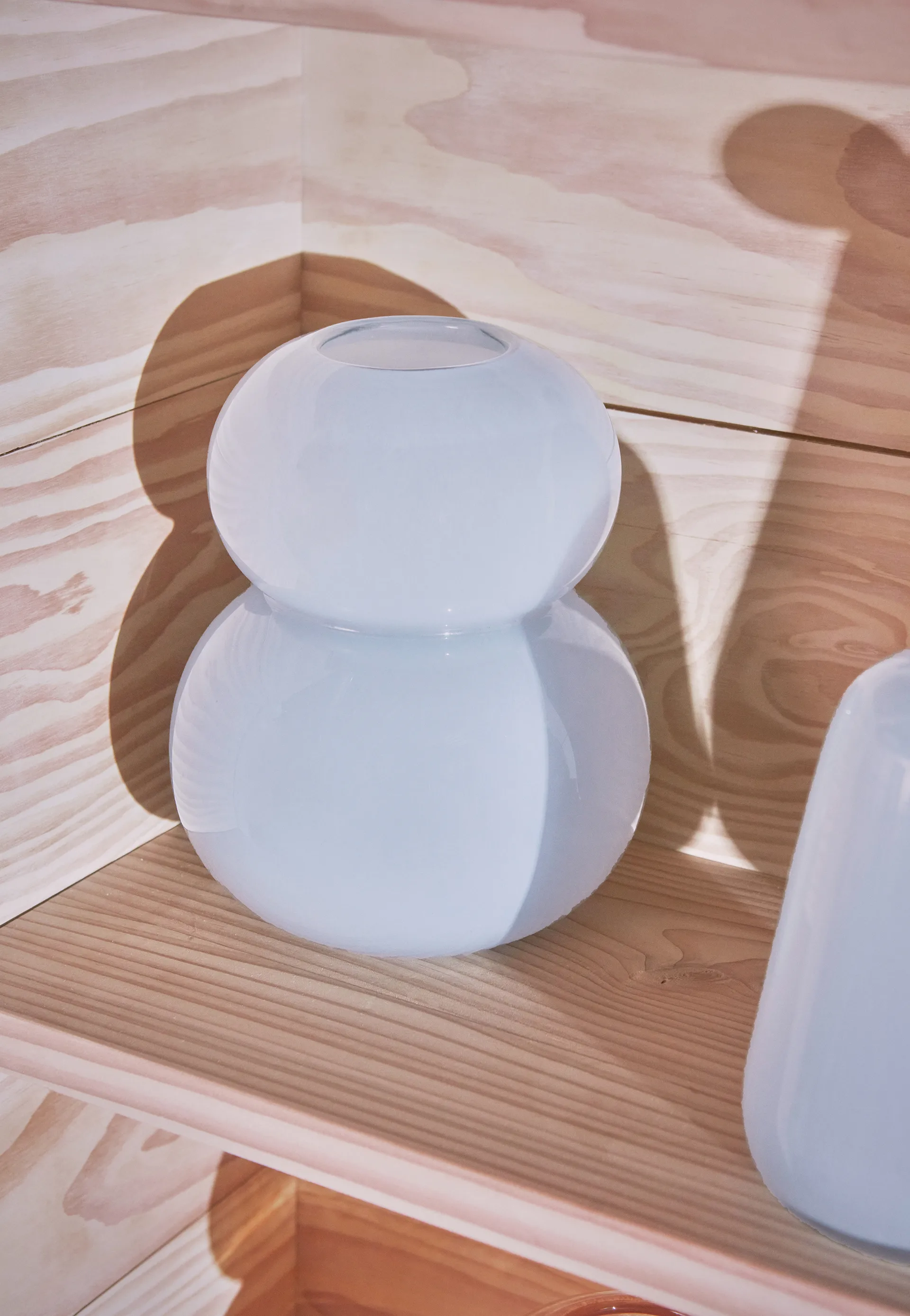 Lasi maljakko small 21,5 cm, Ice Blue OYOY