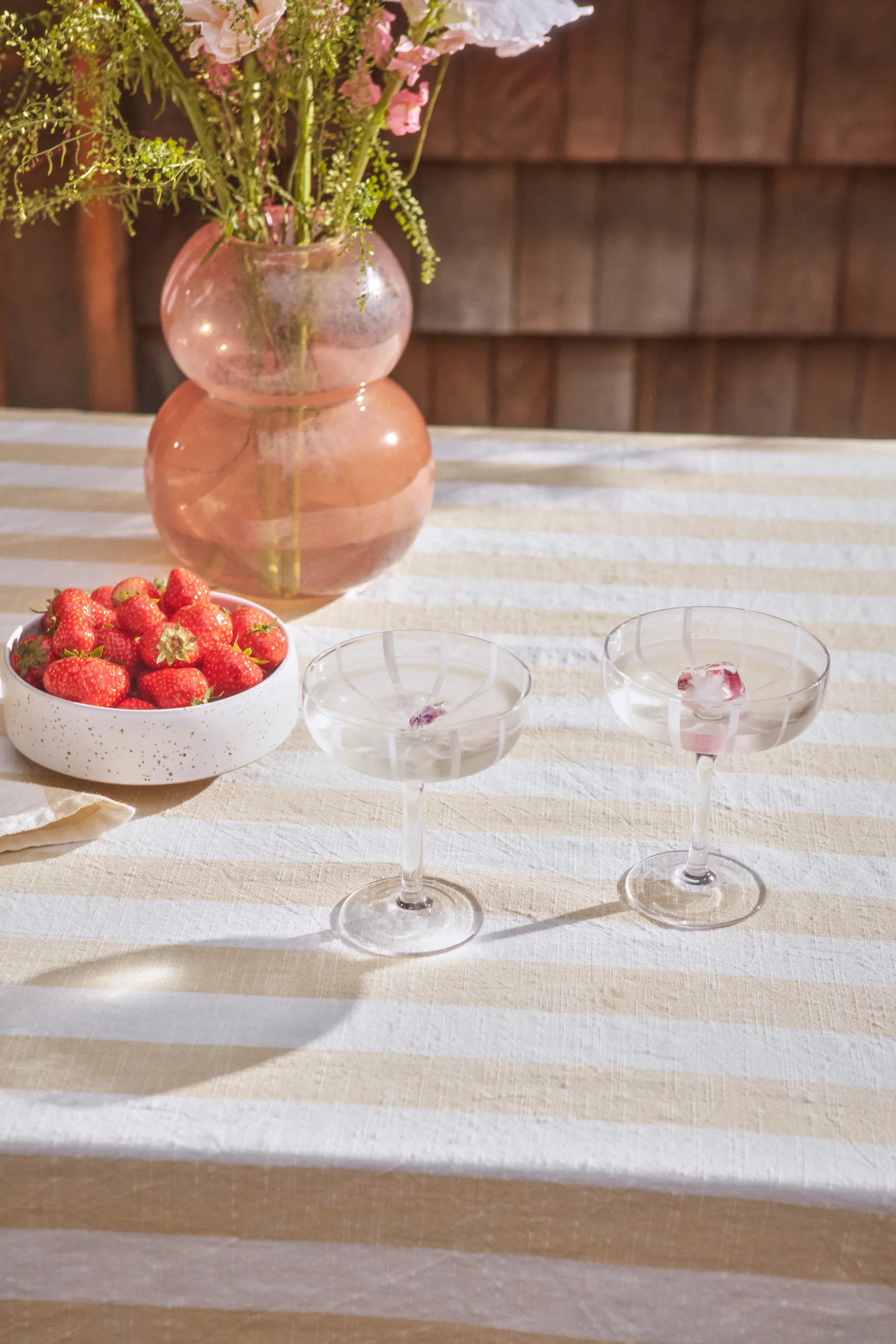 Mizu coupe samppanjalasi, 2-pakkaus, Läpinäkyvä OYOY