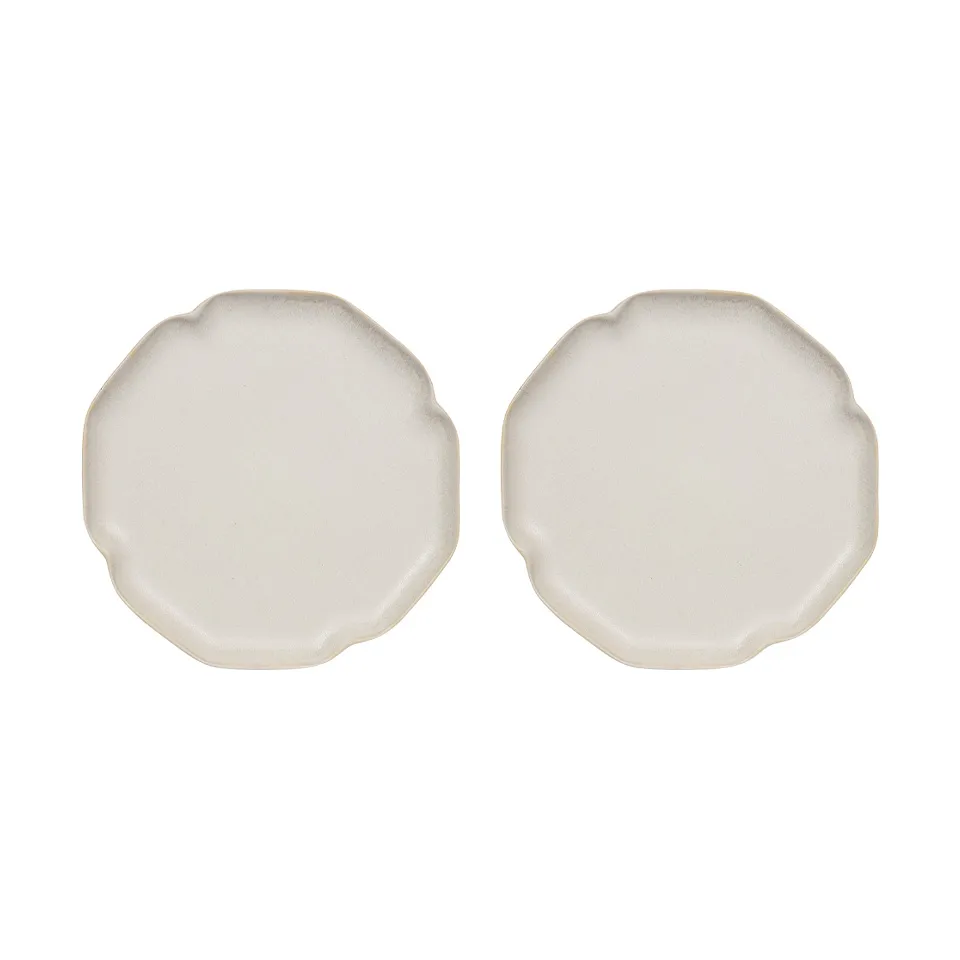 Nori jälkiruokalautanen 13x15 cm 2-pack, Mellow OYOY