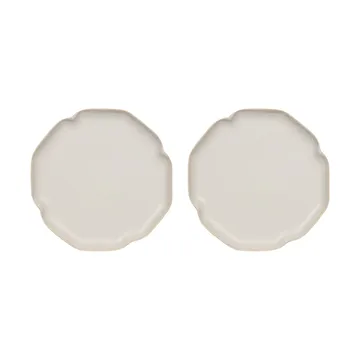 Nori jälkiruokalautanen 13x15 cm 2-pack - Mellow - OYOY