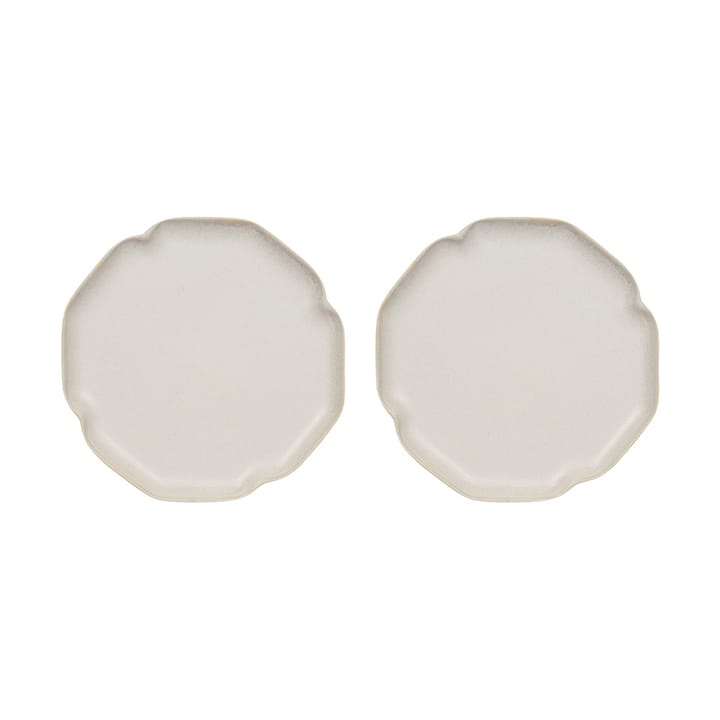 Nori jälkiruokalautanen 13x15 cm 2-pack - Mellow - OYOY
