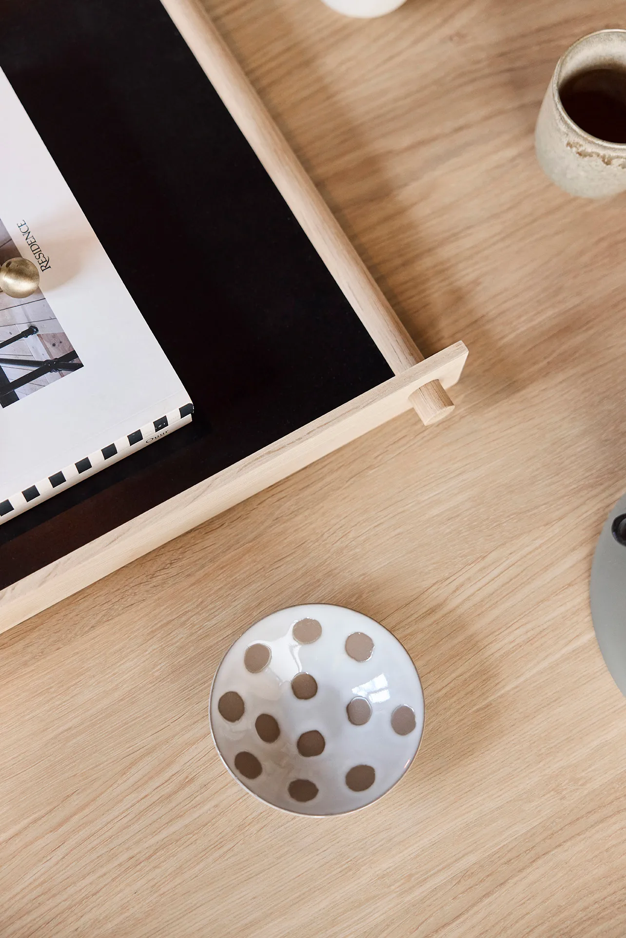 Nori kulho pieni Ø10,5 cm 2-pack, Off-white-brown OYOY