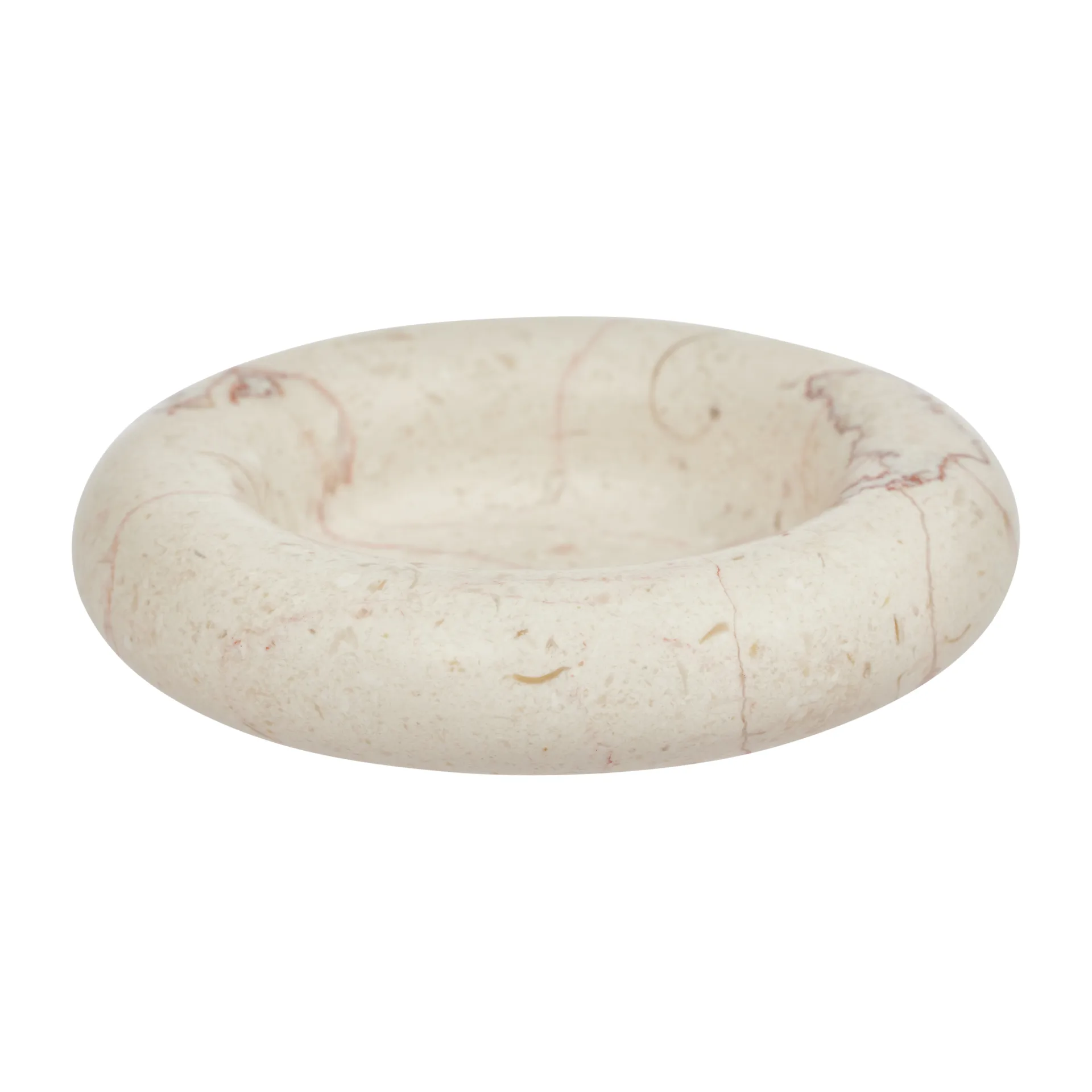 Savi marmori kynttilänjalka Ø13,8 cm, Offwhite OYOY