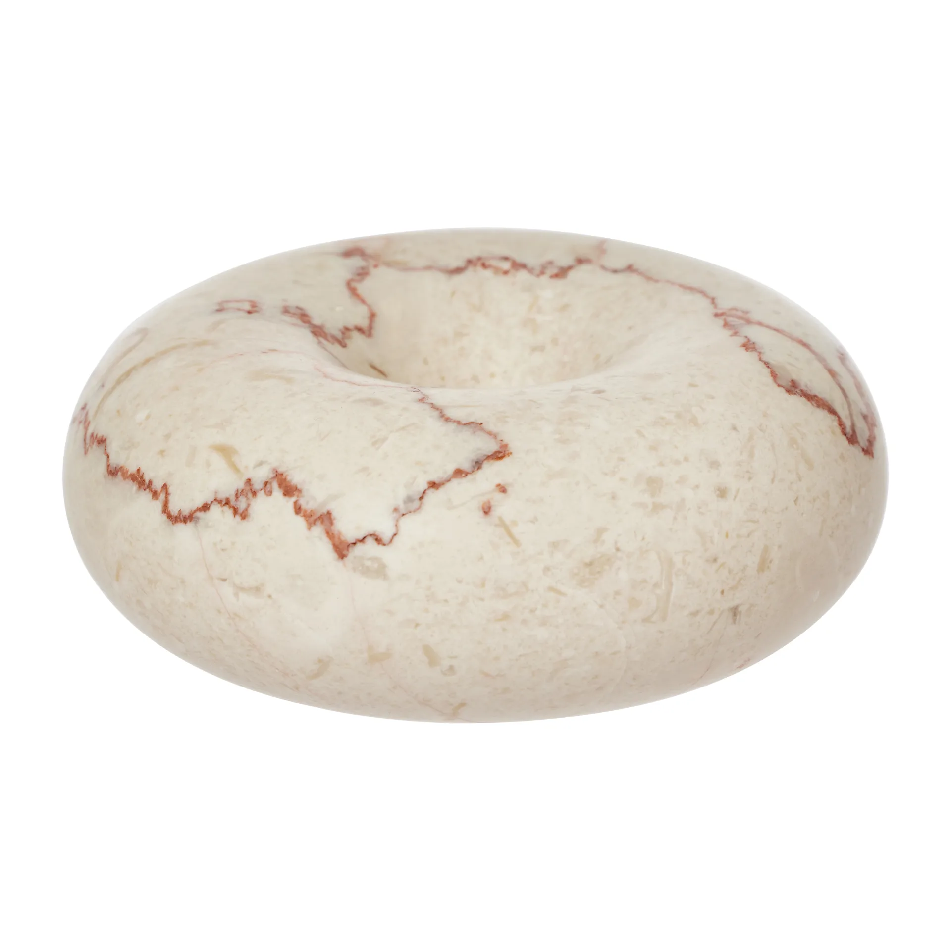 Savi marmori kynttilänjalka small 4 cm, Offwhite OYOY