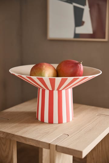 Toppu keskipiste korkea 17xØ30 cm - Red-peach - OYOY
