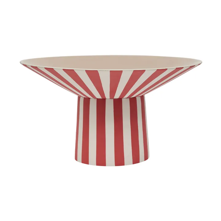 Toppu keskipiste korkea Ø30x17 cm - Red-peach - OYOY