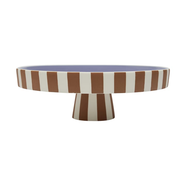 Toppu tarjoilulautanen iso Ø27 cm - Caramel-lavender - OYOY