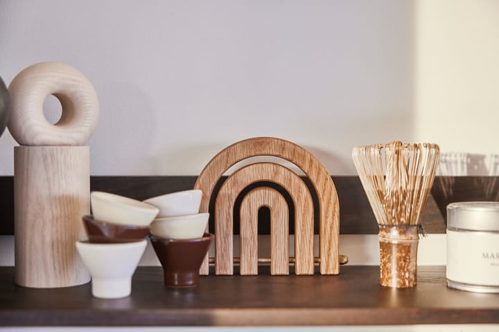 Yuka munakuppi 2-pakkaus, Dark Terracotta OYOY