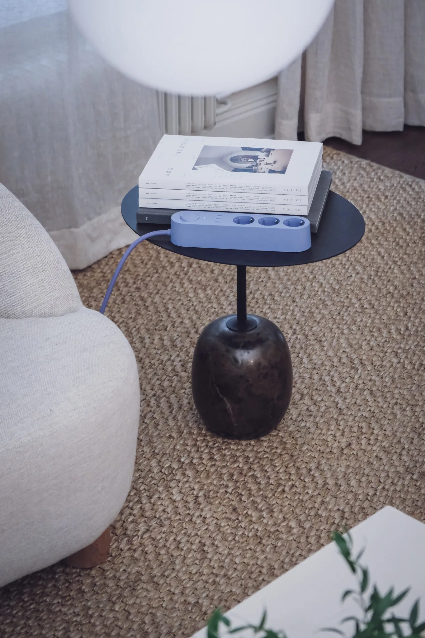 Alma Power Bar jatkojohto, Kattegatt blue palett3