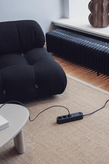 Alma Power Bar jatkojohto - Midwinter black - palett3