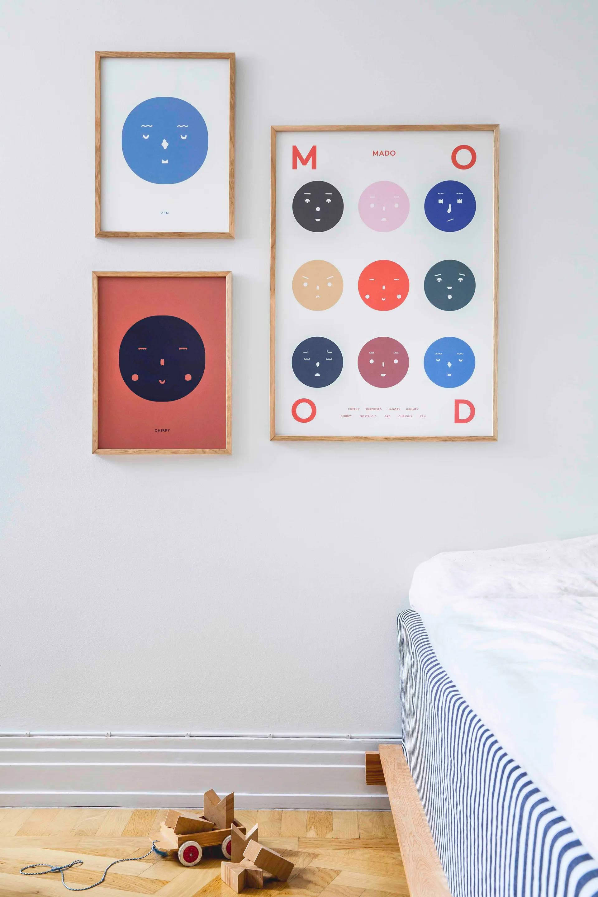 9 Moods -juliste, 50 x 70 cm Paper Collective