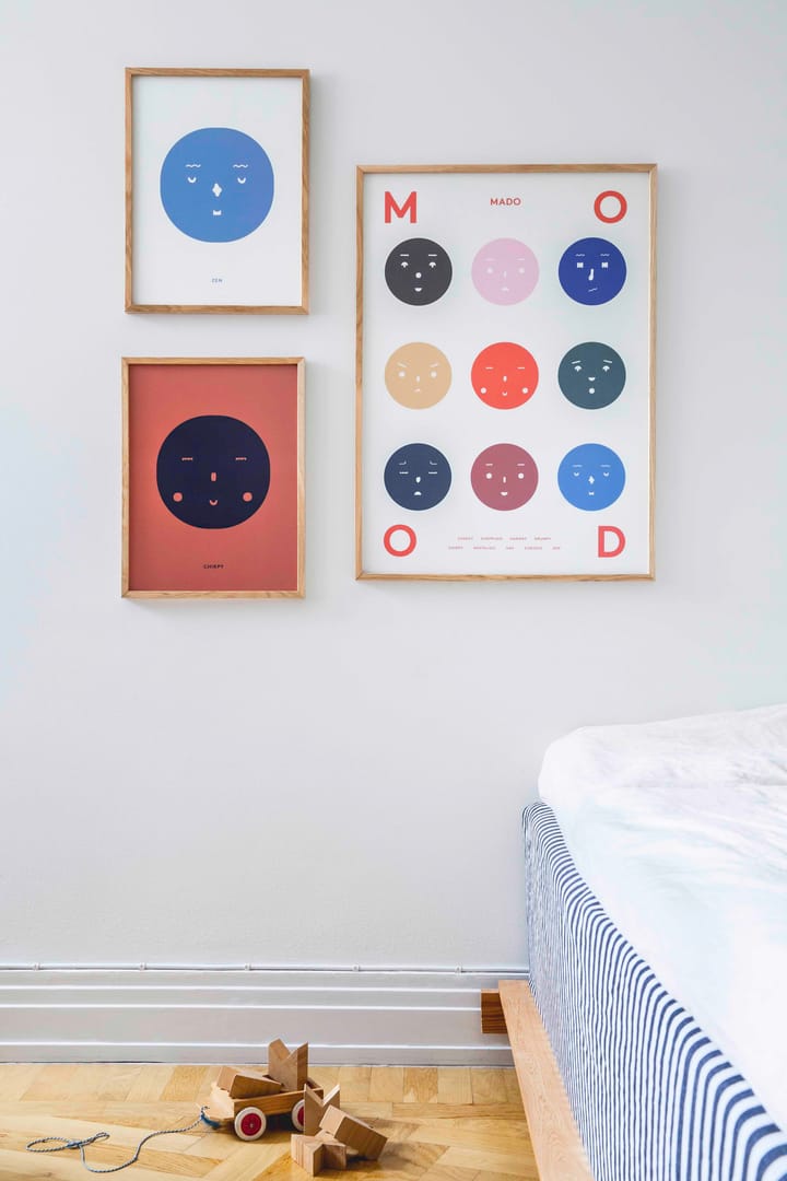 9 Moods -juliste, 70 x 100 cm Paper Collective