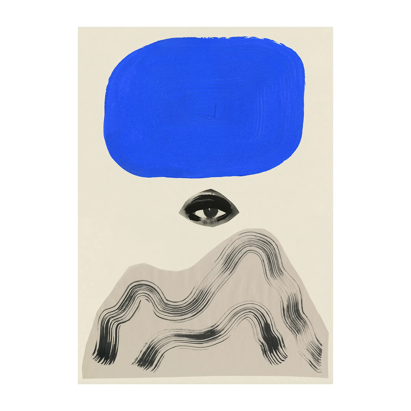 Between Mountain & Sky -juliste, 50 x 70 cm Paper Collective