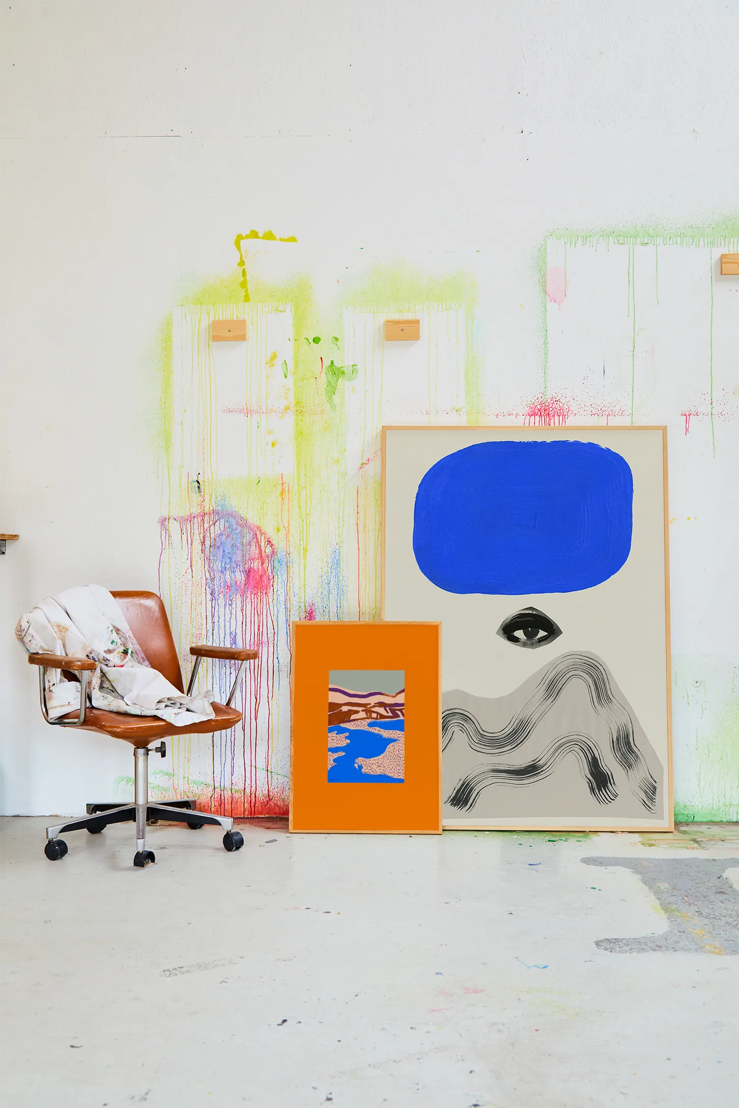 Between Mountain & Sky -juliste, 50 x 70 cm Paper Collective