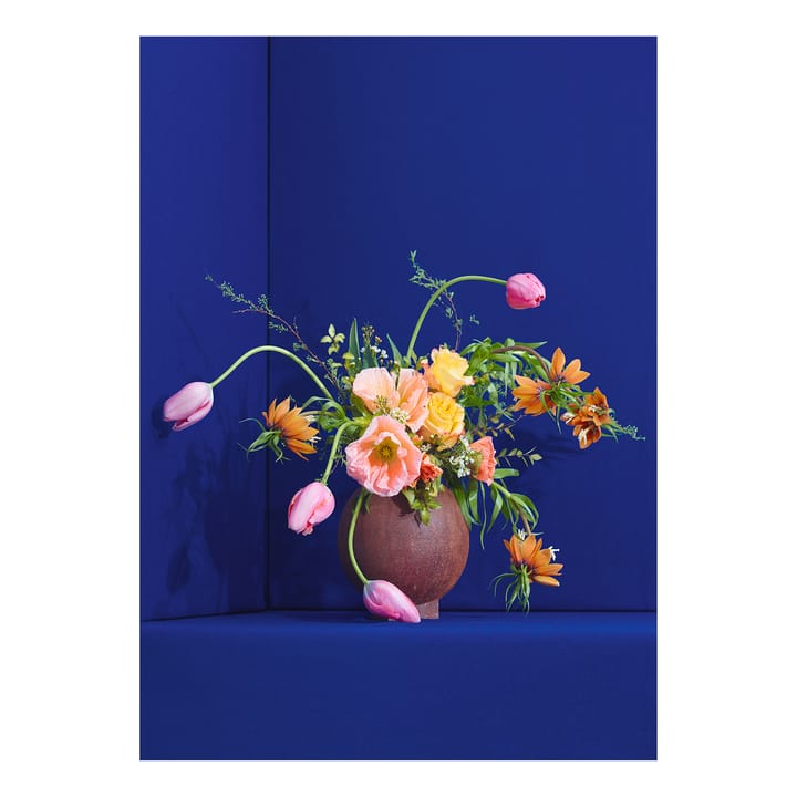 Blomst 01 Blue juliste, 50x70 cm Paper Collective