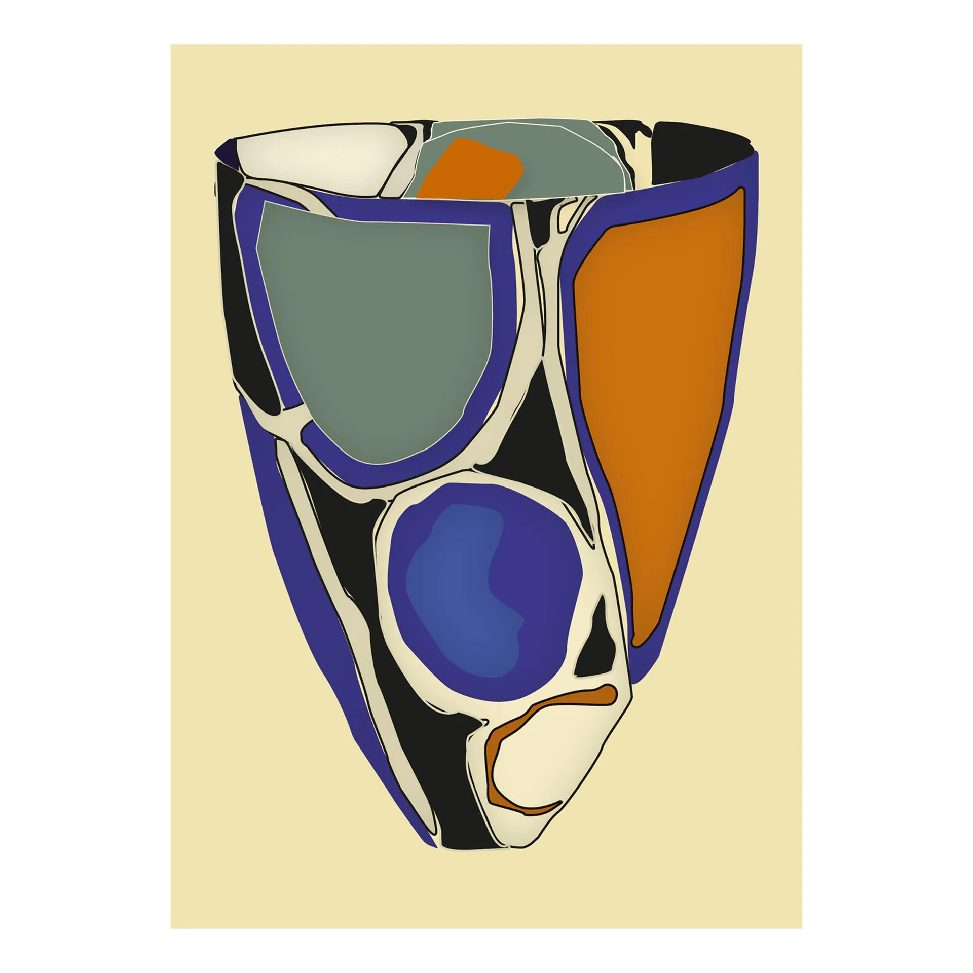 Cerámica 06 -juliste, 50x70 cm Paper Collective