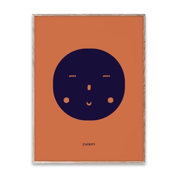 Chirpy Feeling -juliste - 50x70 cm - Paper Collective