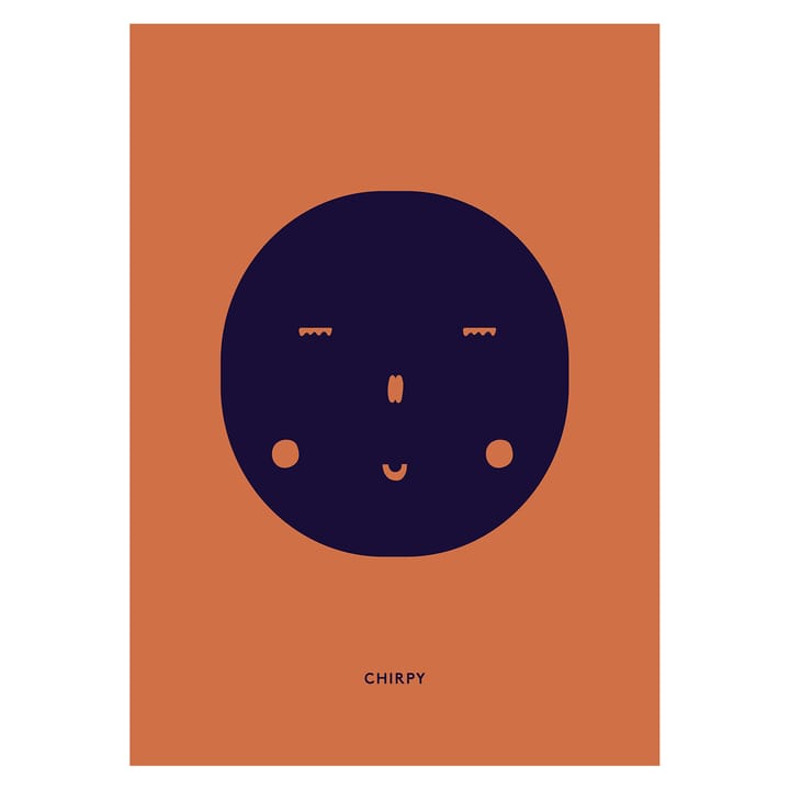 Chirpy Feeling -juliste - 50x70 cm - Paper Collective
