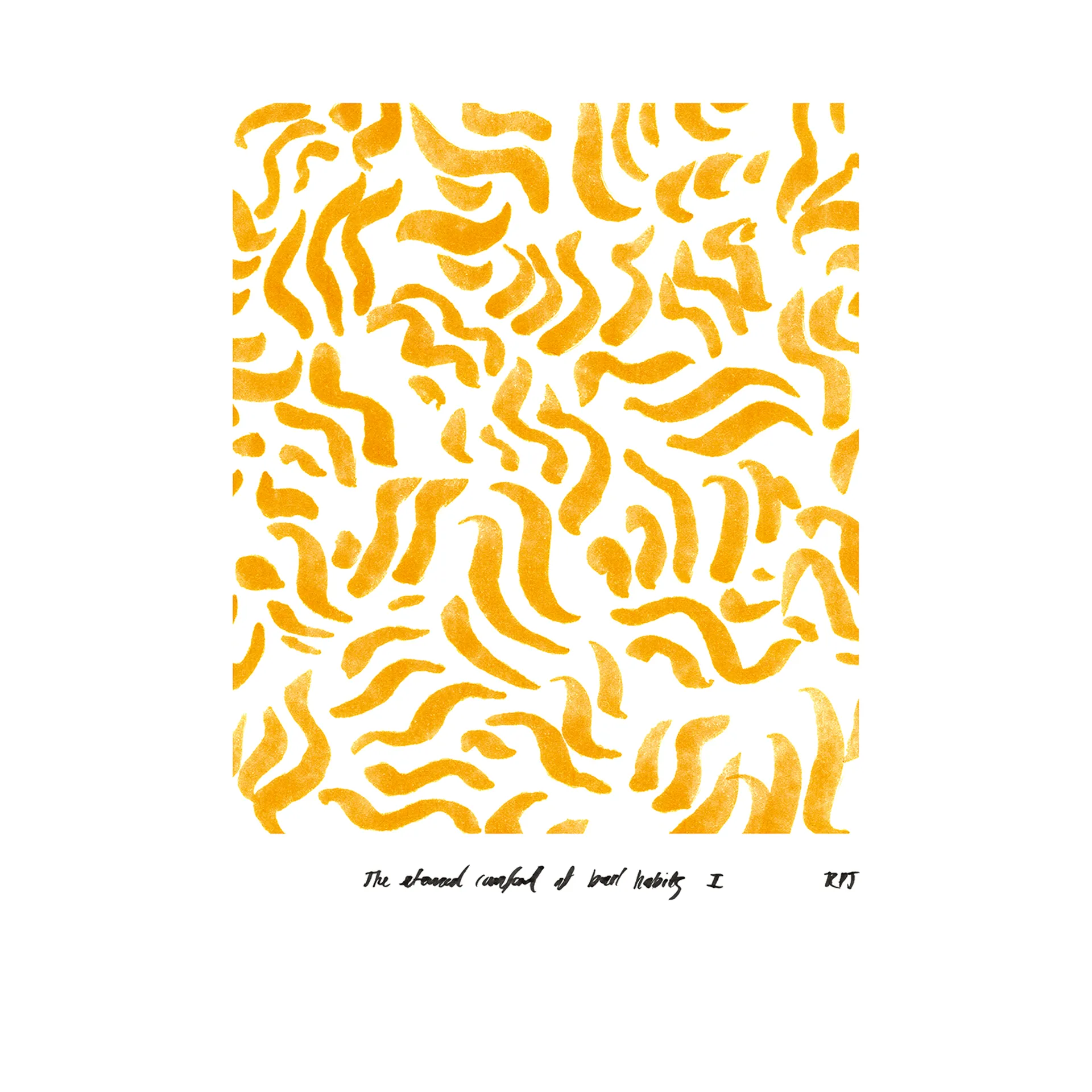 Comfort - Yellow juliste, 30x40 cm Paper Collective