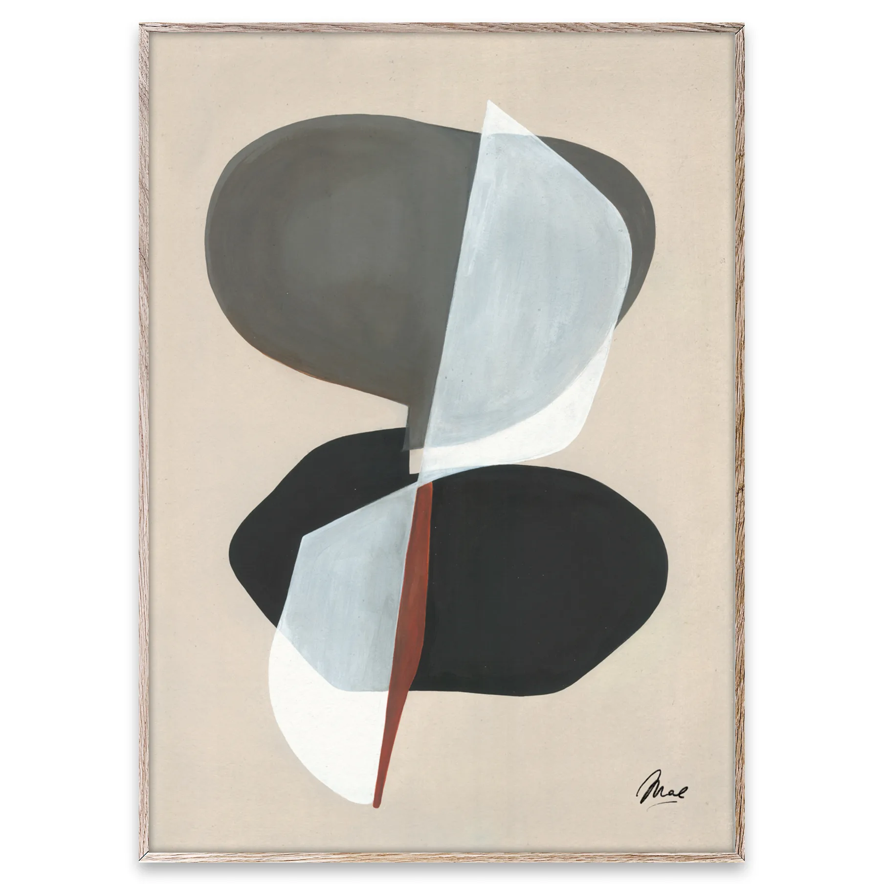 Composition 01 -juliste, 70 x100 cm Paper Collective