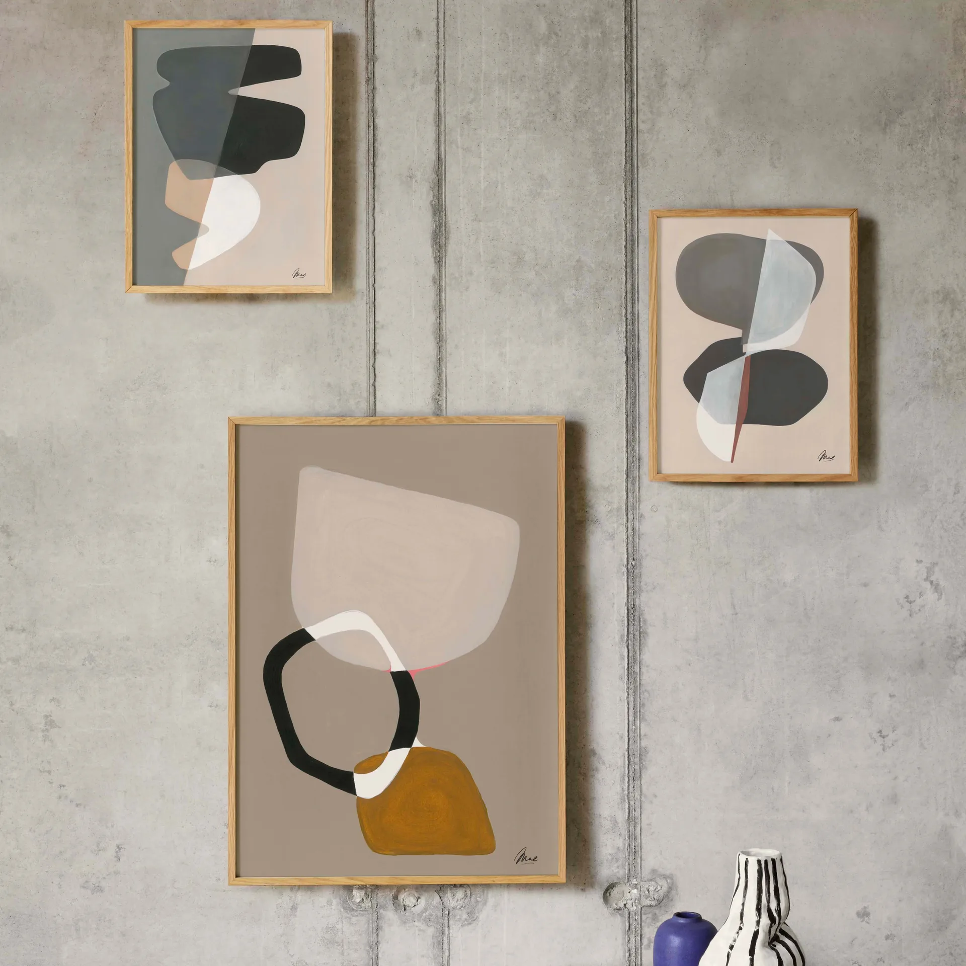 Composition 03 -juliste, 50x70 cm Paper Collective